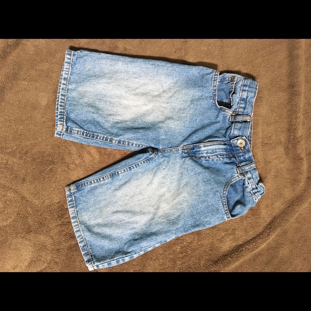 Faded glory denim shorts size 10